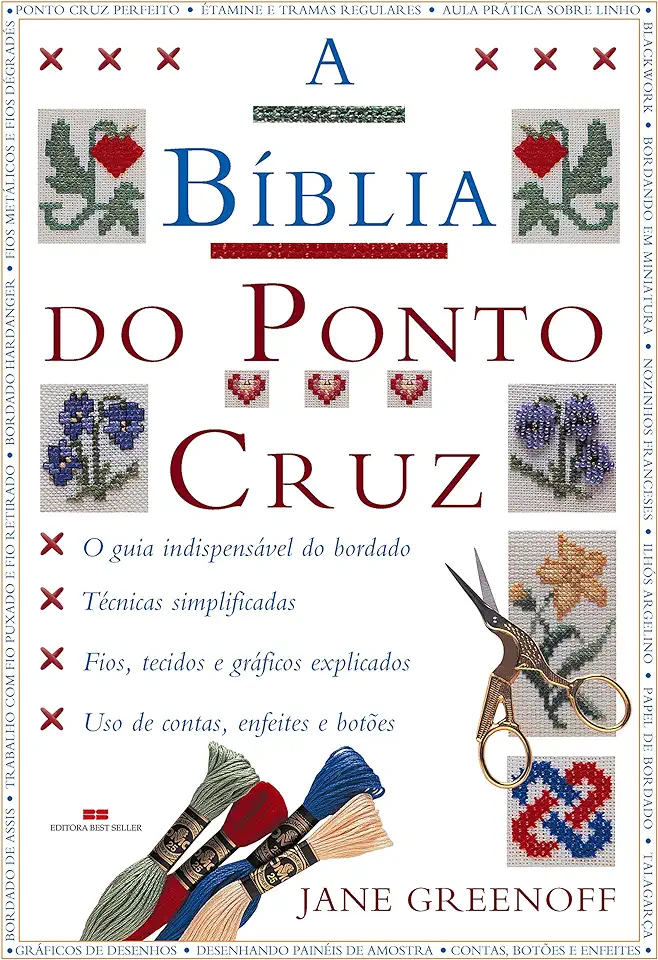 Capa do Livro A Bíblia do Ponto Cruz - Jane Greenoff