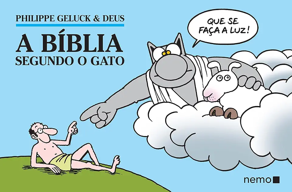 Capa do Livro A Bíblia segundo o Gato - Philippe Geluck