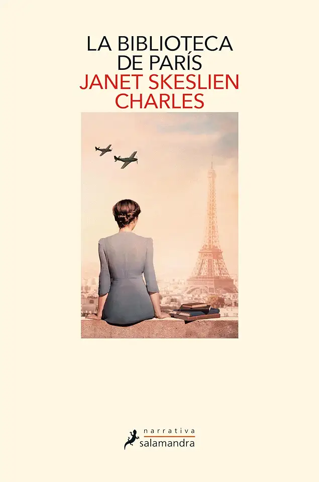 Capa do Livro A biblioteca de Paris - Janet Skeslien Charles