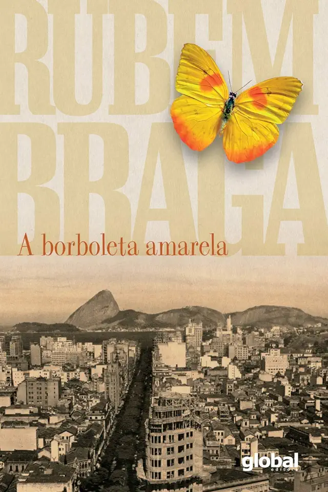 Capa do Livro A Borboleta Amarela - Rubem Braga