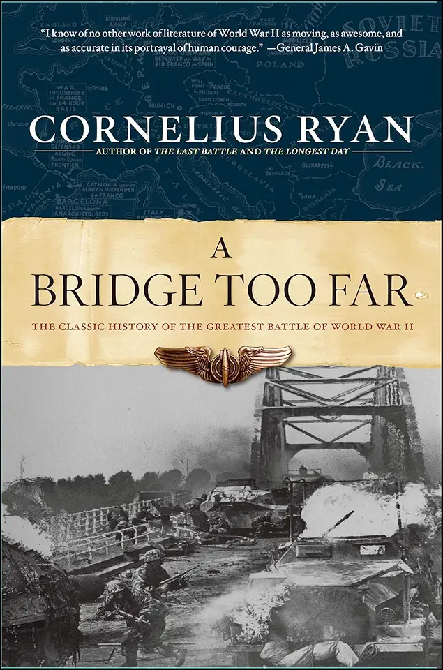 Capa do Livro A Bridge Too Far - Cornelius Ryan