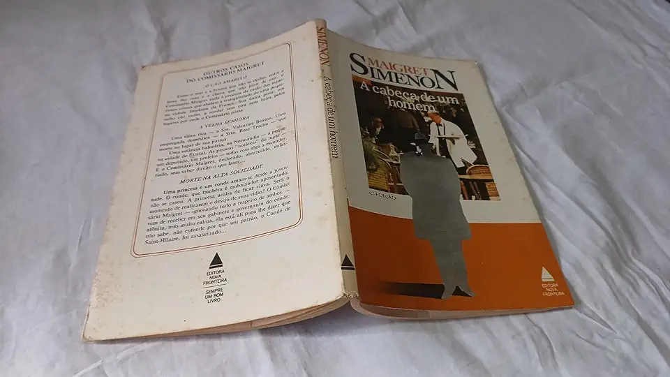 Capa do Livro A Cabeça de um Homem - Georges Simenon