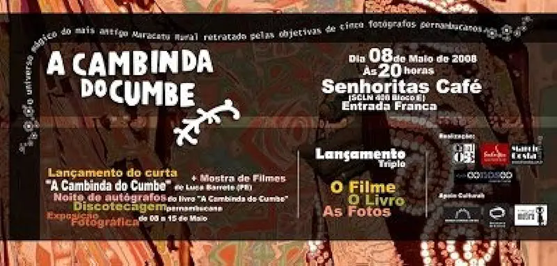 Capa do Livro A Cambinda do Cumbe - Sumaia Vieira e Maria Aparecida Nogueira