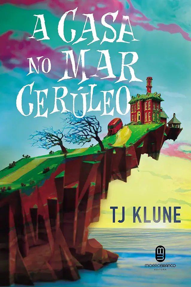 Capa do Livro A casa no mar cerúleo - TJ Klune