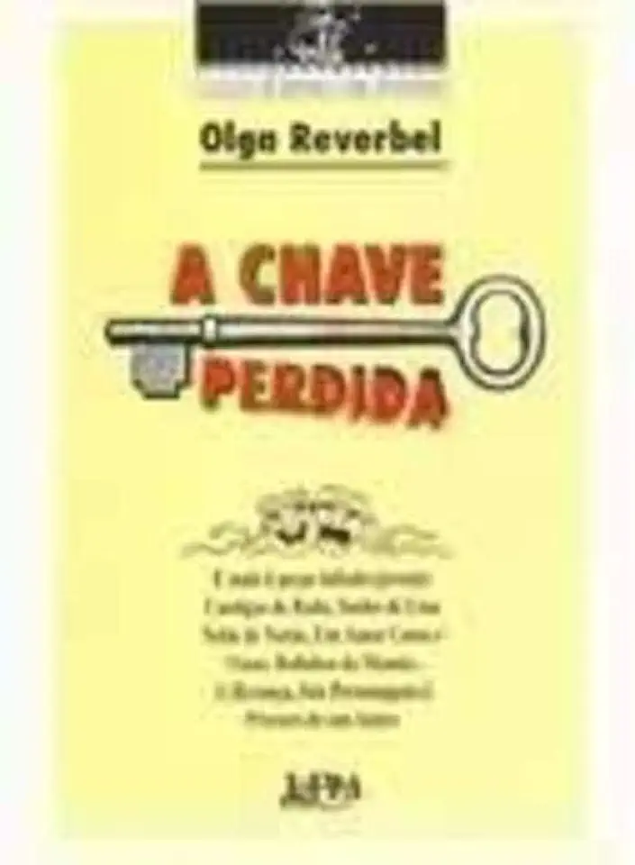 Capa do Livro A Chave Perdida - Olga Reverbel