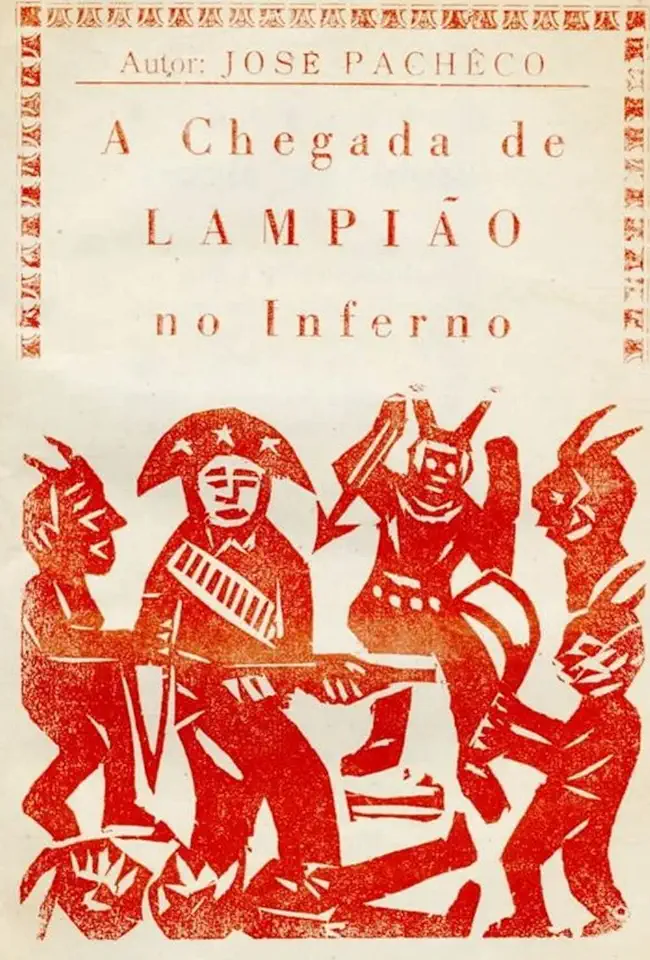 Capa do Livro A Chegada de Lampião no Inferno - José Pacheco