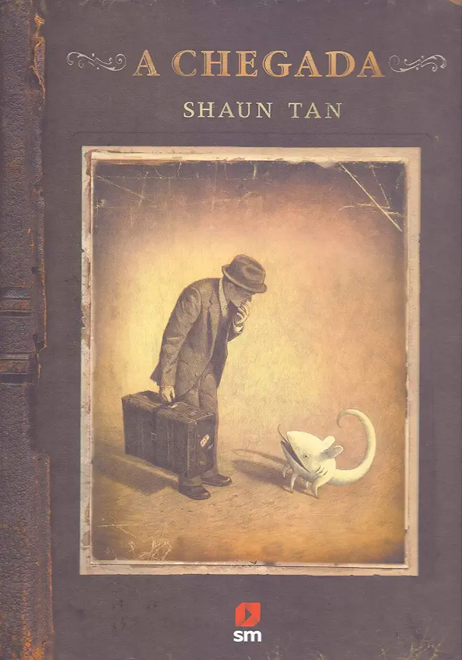 Capa do Livro A Chegada - Shaun Tan