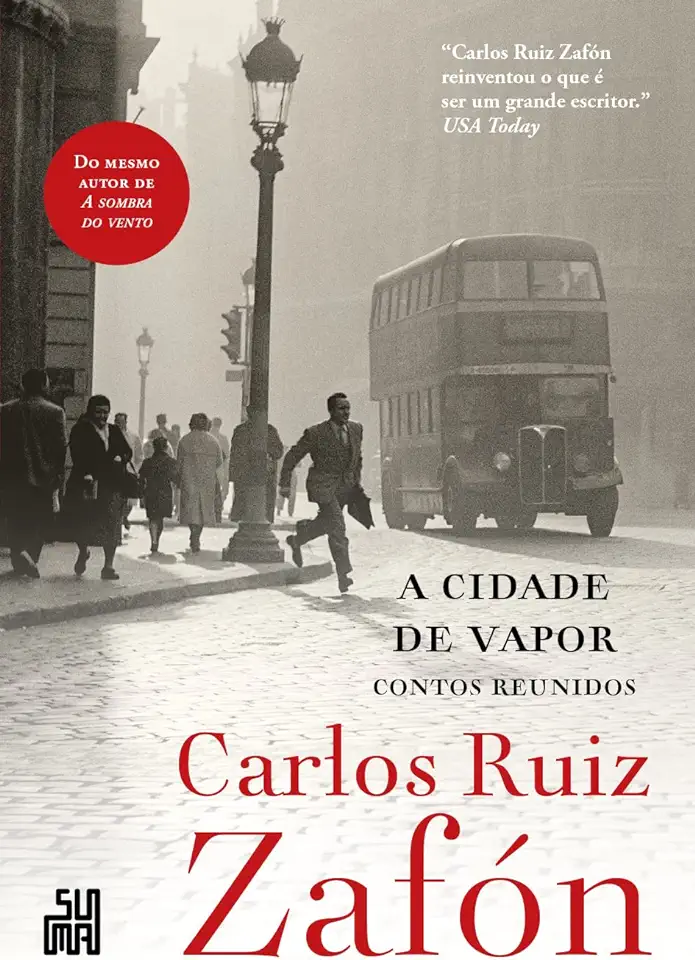 Capa do Livro A Cidade de Vapor - Carlos Ruiz Zafón