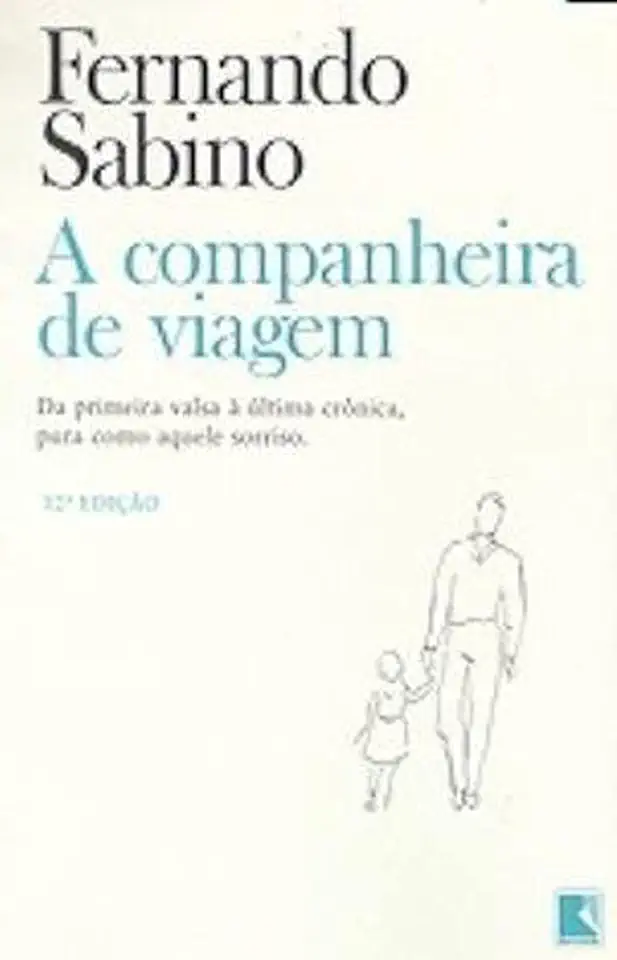 Capa do Livro A Companheira de Viagem - Fernando Sabino