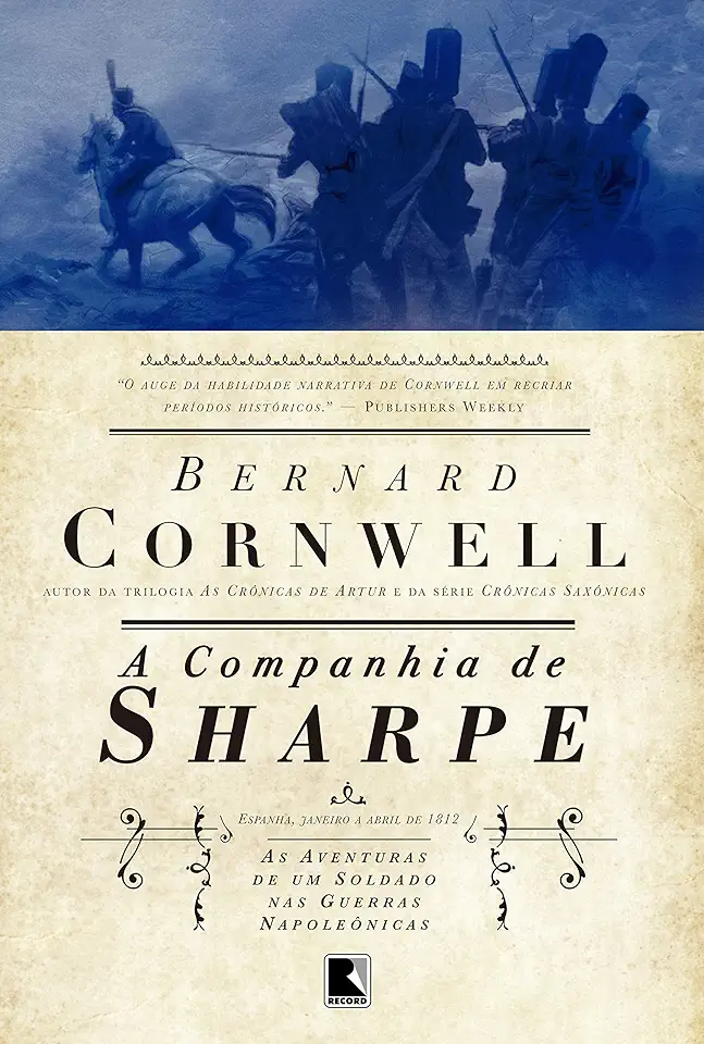 Capa do Livro A Companhia de Sharpe - Bernard Cornwell