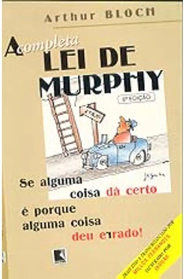 Capa do Livro A Completa Lei de Murphy - Arthur Bloch