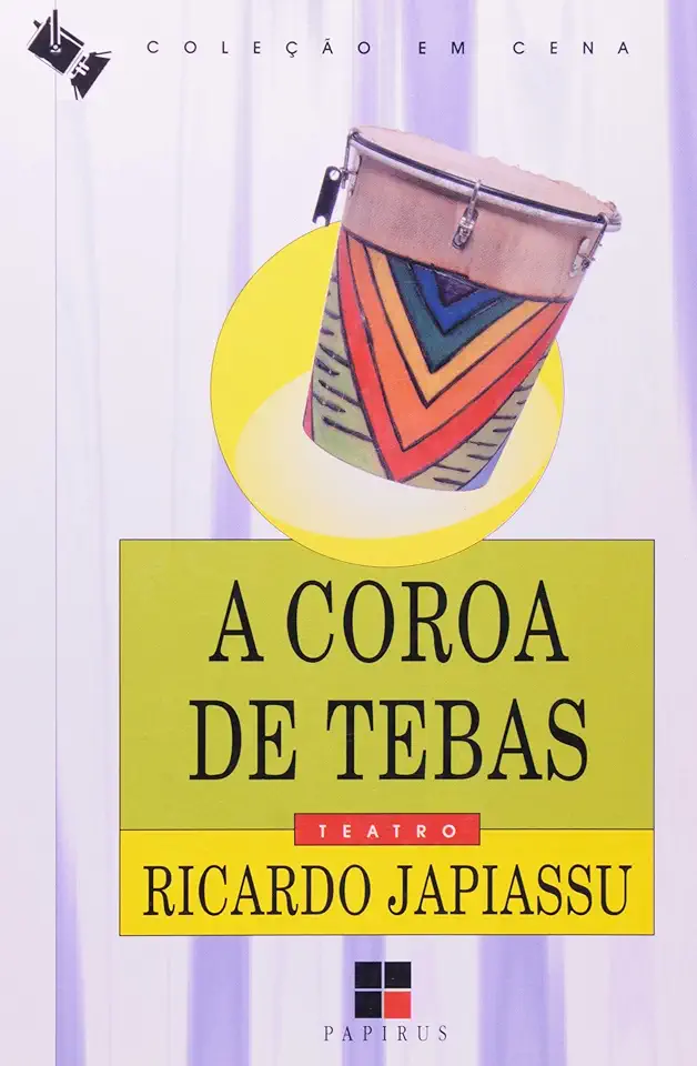 Capa do Livro A Coroa de Tebas - Ricardo Japiassu