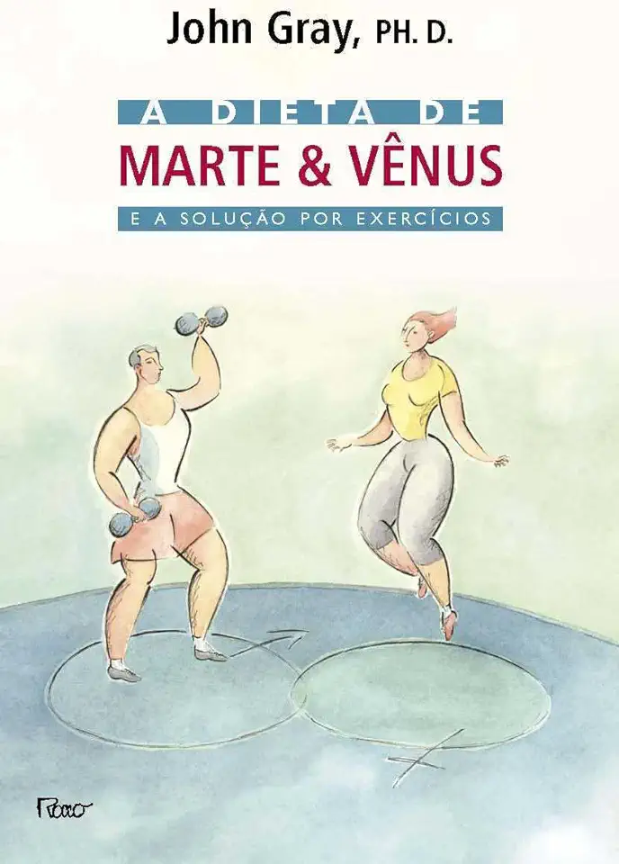 Capa do Livro A Dieta de Marte e Vênus e a Solução por Exercícios - John Gray