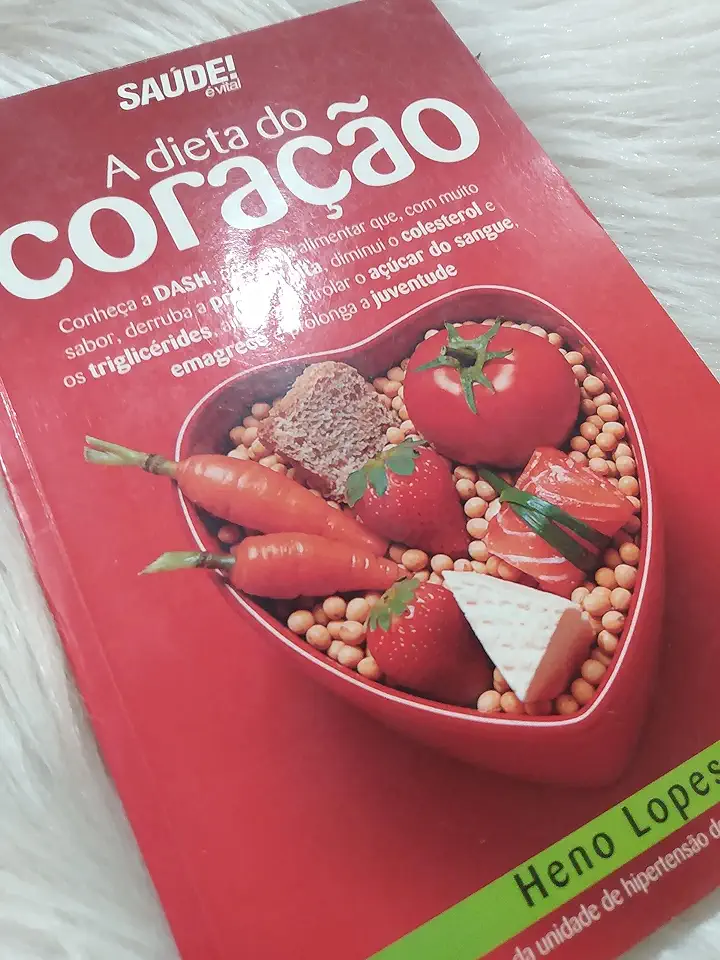 Capa do Livro A Dieta do Coração - Heno Lopes