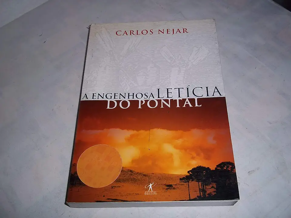 Capa do Livro A Engenhosa Letícia do Pontal - Carlos Nejar