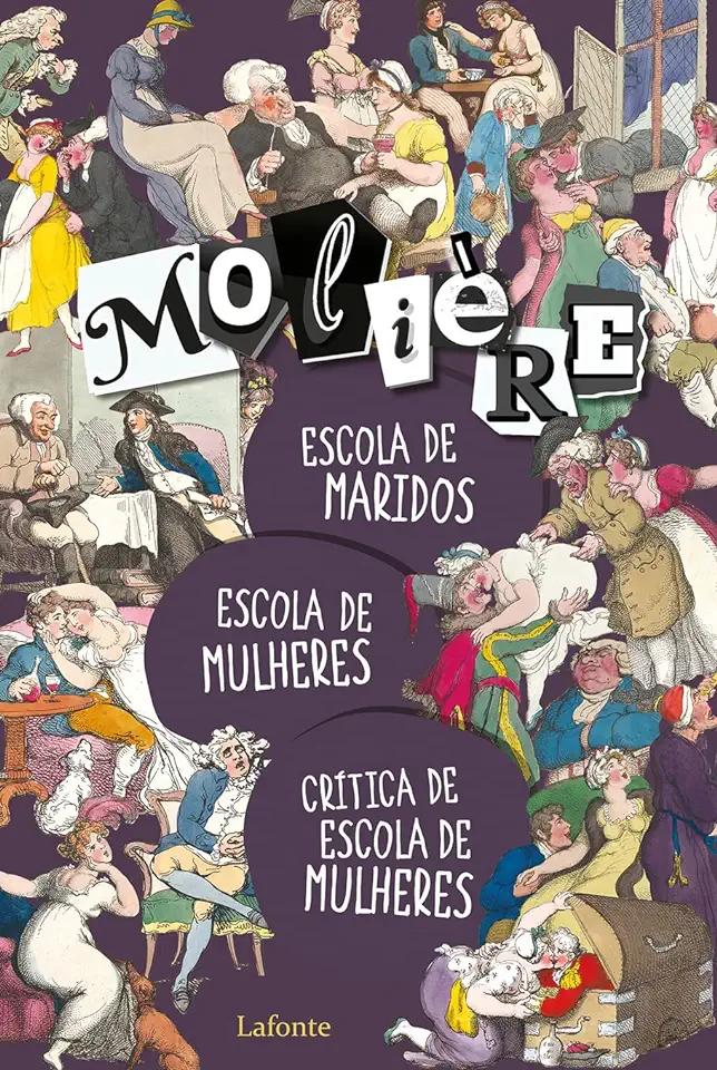 Capa do Livro A Escola de Maridos - Molière