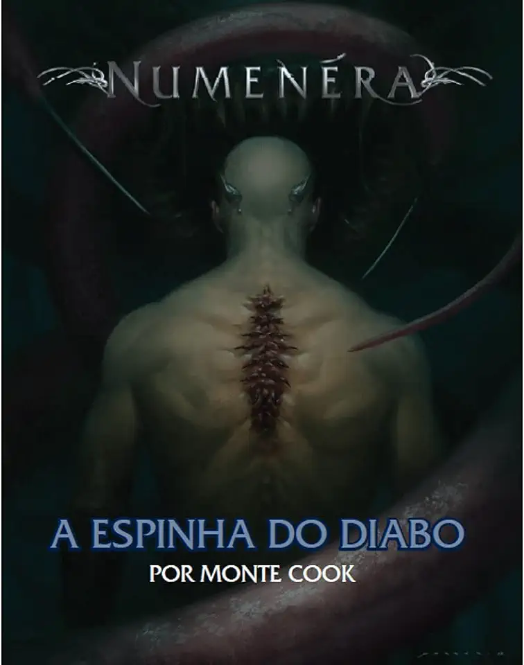 Capa do Livro A Espinha do Diabo - Numenera - Cook, Monte