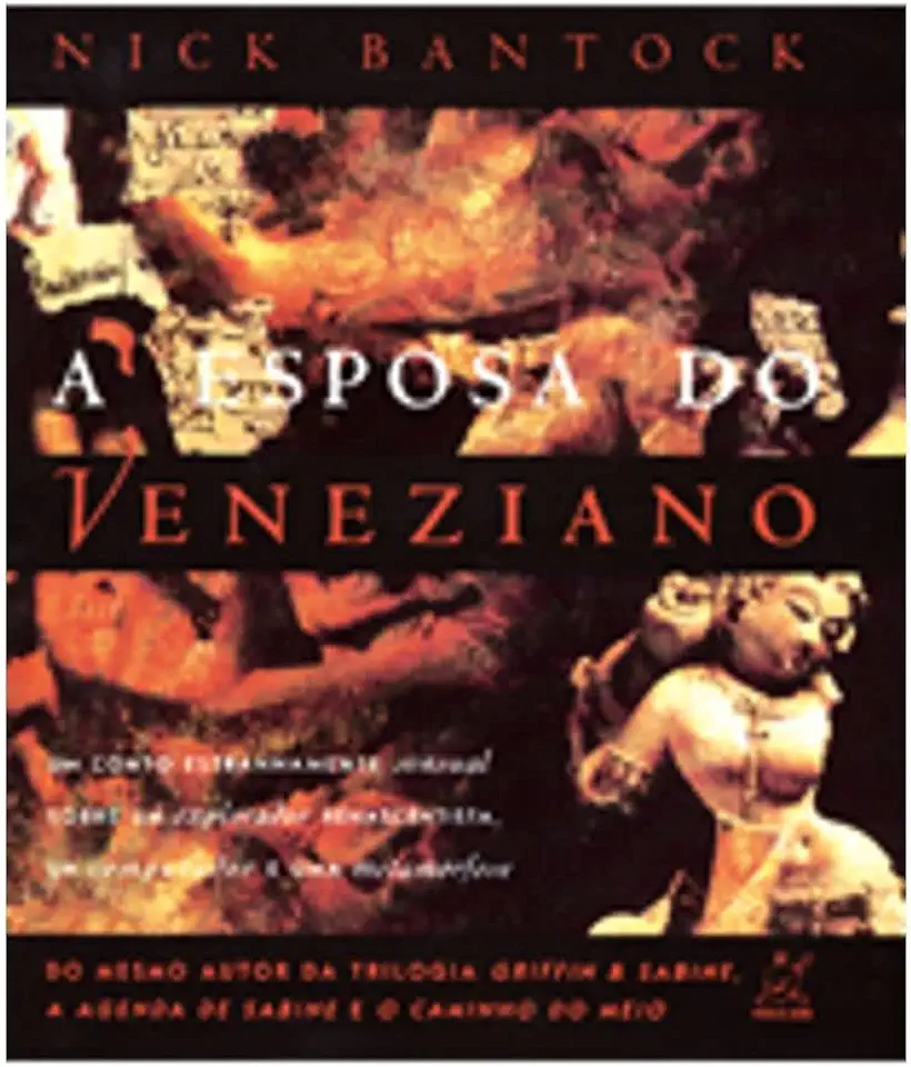 Capa do Livro A Esposa do Veneziano - Nick Bantock