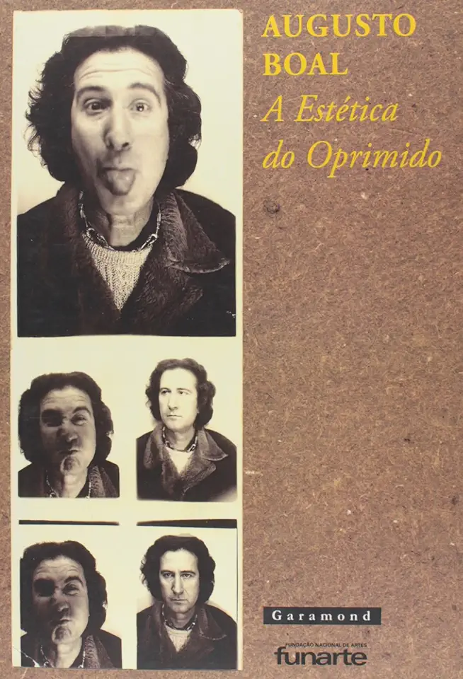 Capa do Livro A Estética do Oprimido - Augusto Boal