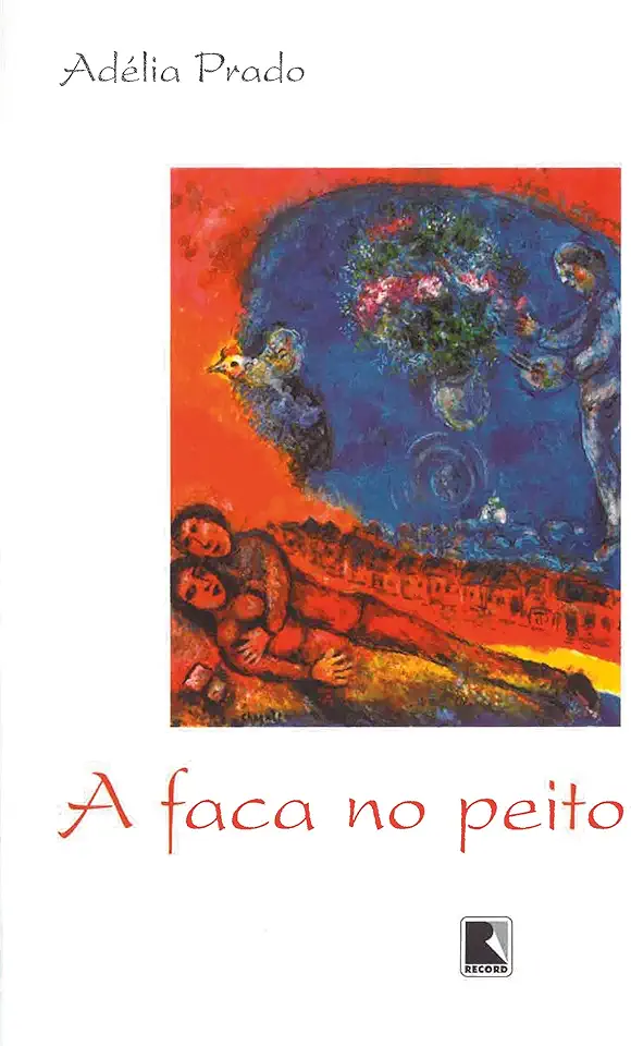 Capa do Livro A Faca no Peito - Adélia Prado