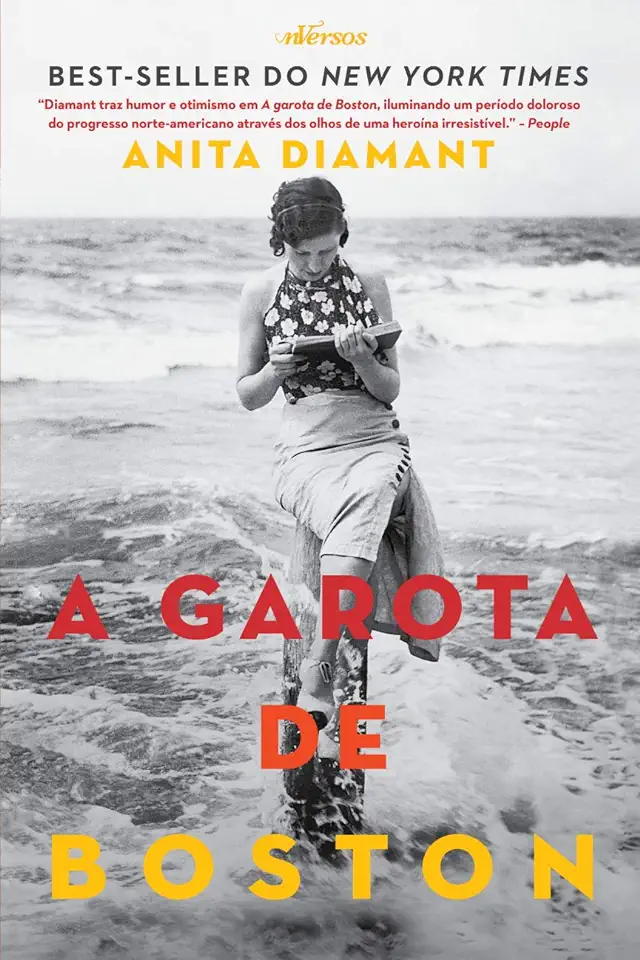 Capa do Livro A Garota de Boston - Diamant Anita