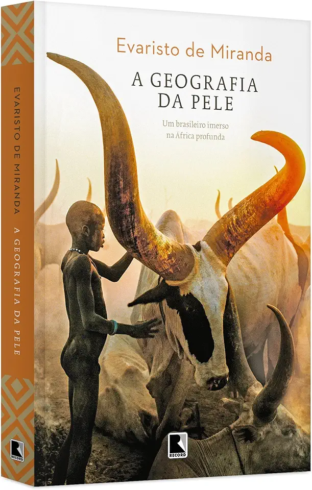 Capa do Livro A geografia da pele - Miranda, Evaristo Eduardo de