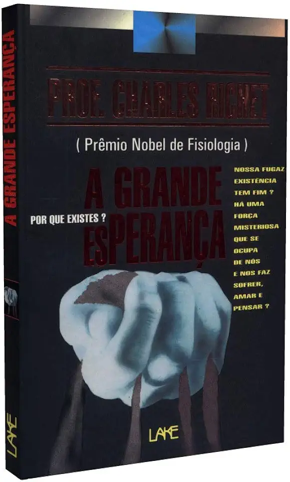 Capa do Livro A Grande Esperança - Charles Richet