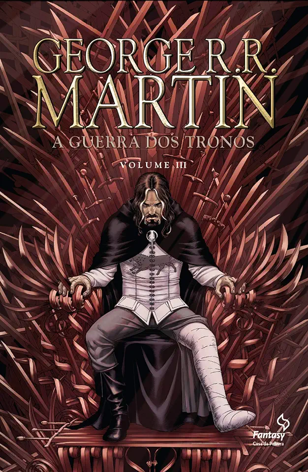 Capa do Livro A Guerra Dos Tronos Hq - Volume III - George R. R. Martin