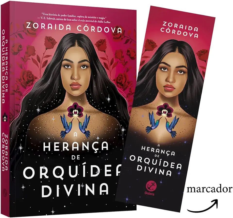 Capa do Livro A Herança De Orquídea Divina - Zoraida Córdova