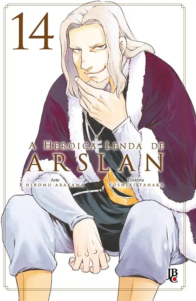 Capa do Livro A Heroica Lenda De Arslan - Vol. 14 - Tanaka, Yoshiki