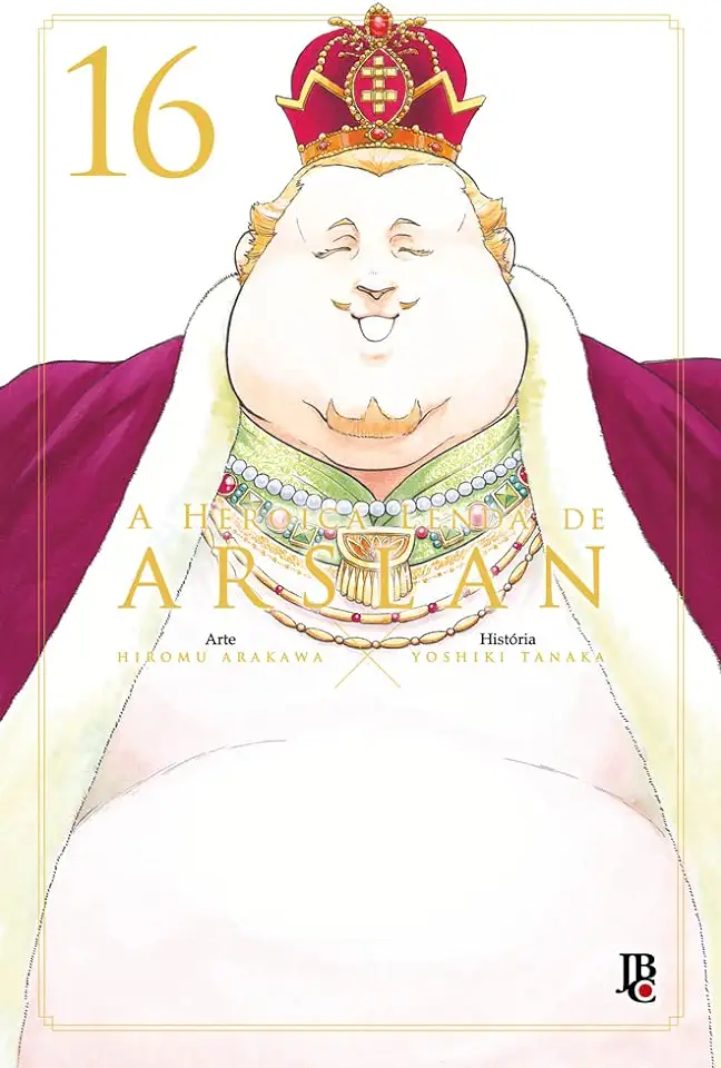 Capa do Livro A HERÓICA LENDA DE ARSLAN - VOL.16 - Hiromu Arakawa