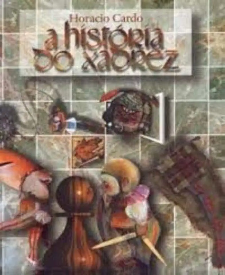 Capa do Livro A História do Xadrez - Horacio Cardo