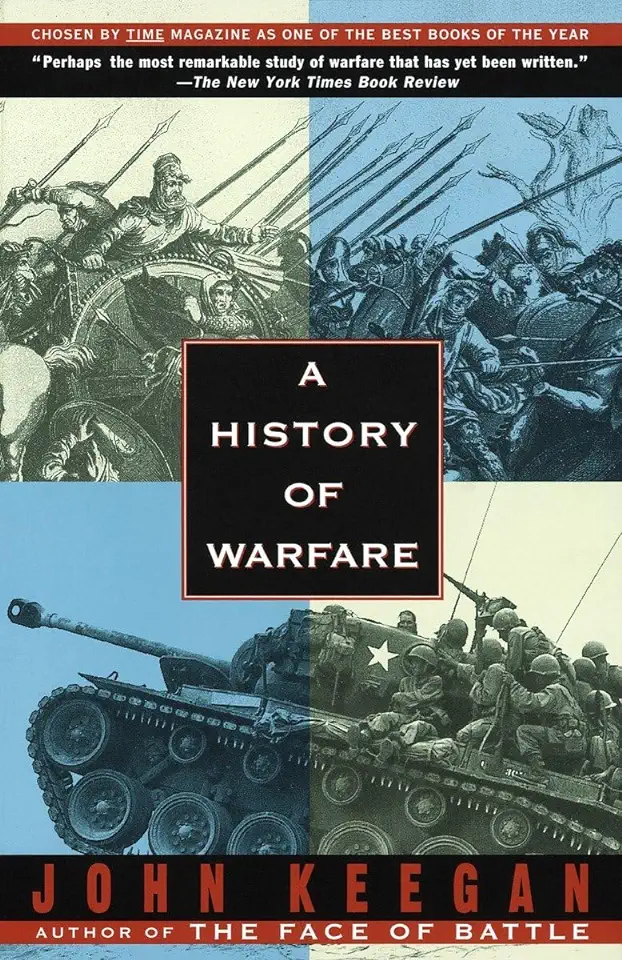 Capa do Livro A History of Warfare - John Keegan