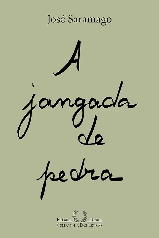 Capa do Livro A Jangada de Pedra - José Saramago