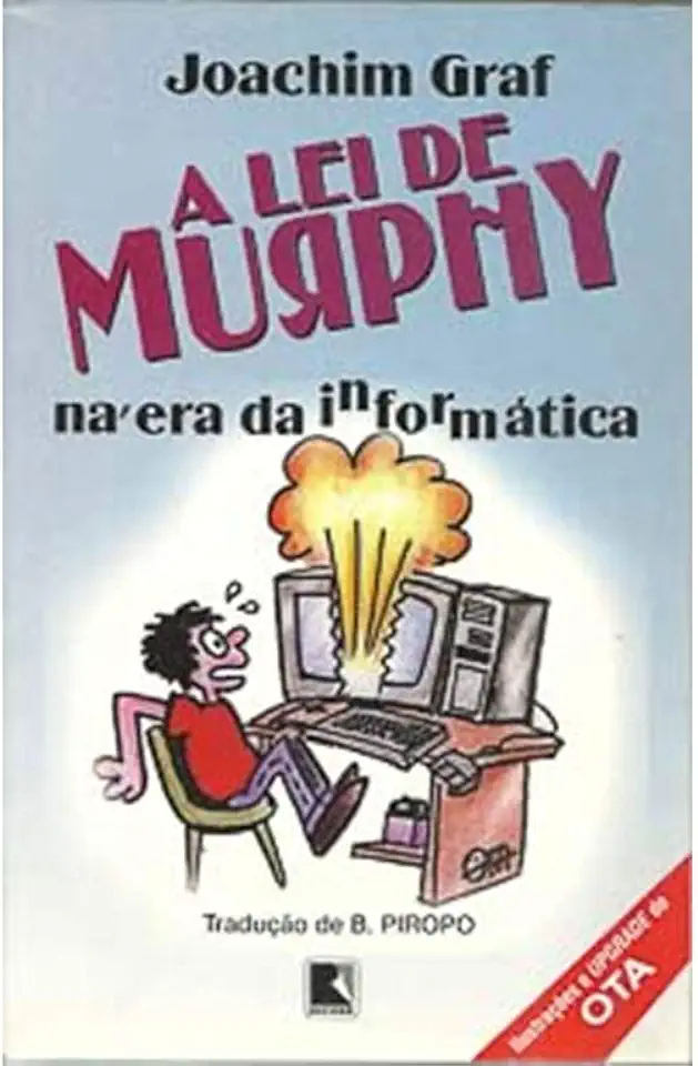 Capa do Livro A Lei de Murphy na era da Informática - Joachim Graf