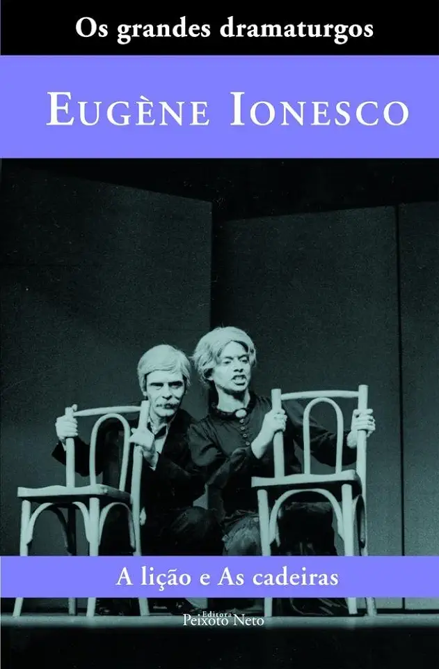 Capa do Livro A Lição e as Cadeiras - Eugène Ionesco