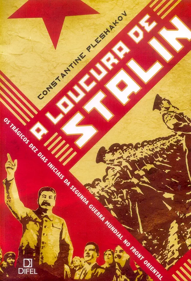 Capa do Livro A loucura de Stalin - Pleshkov, Constantine