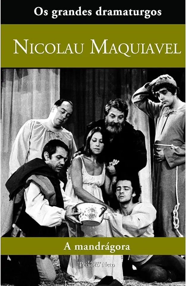 Capa do Livro A Mandrágora - Nicolau Maquiavel