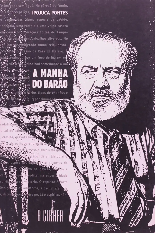 Capa do Livro A manha do Barão - Ipojuca Pontes