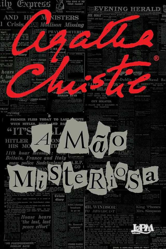 Capa do Livro A Mão Misteriosa - Agatha Christie