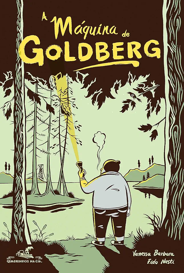 Capa do Livro A Máquina de Goldberg - Vanessa Barbara / Fido Nesti