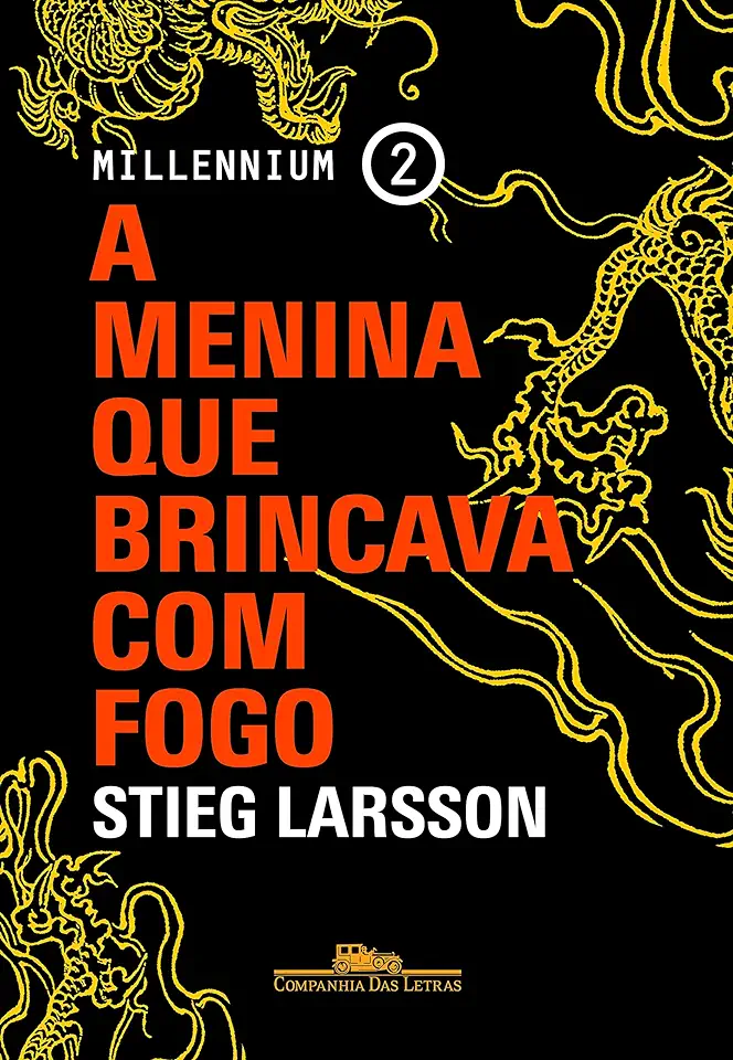 Capa do Livro A Menina Que Brincava Com Fogo - Stieg Larsson