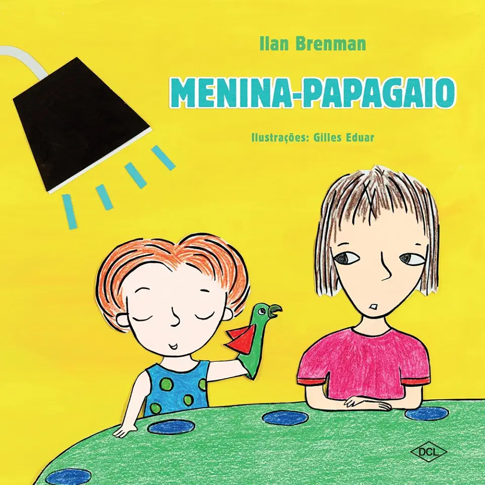 Capa do Livro A Menina-papagaio - Brenman, Ilan