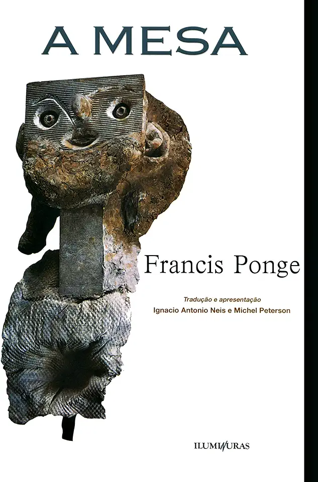 Capa do Livro A Mesa - Francis Ponge