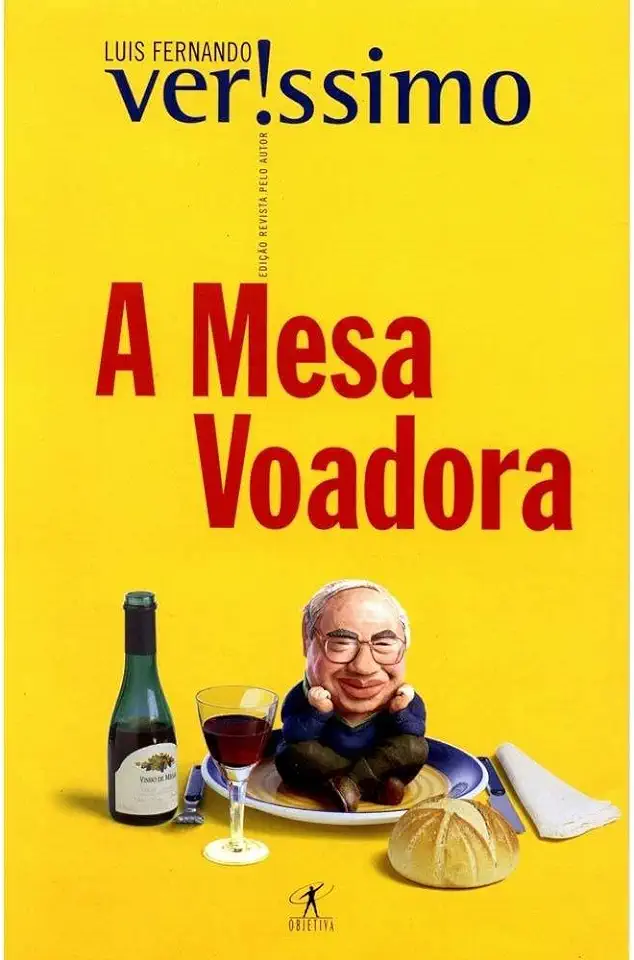 Capa do Livro A Mesa Voadora - Luis Fernando Verissimo