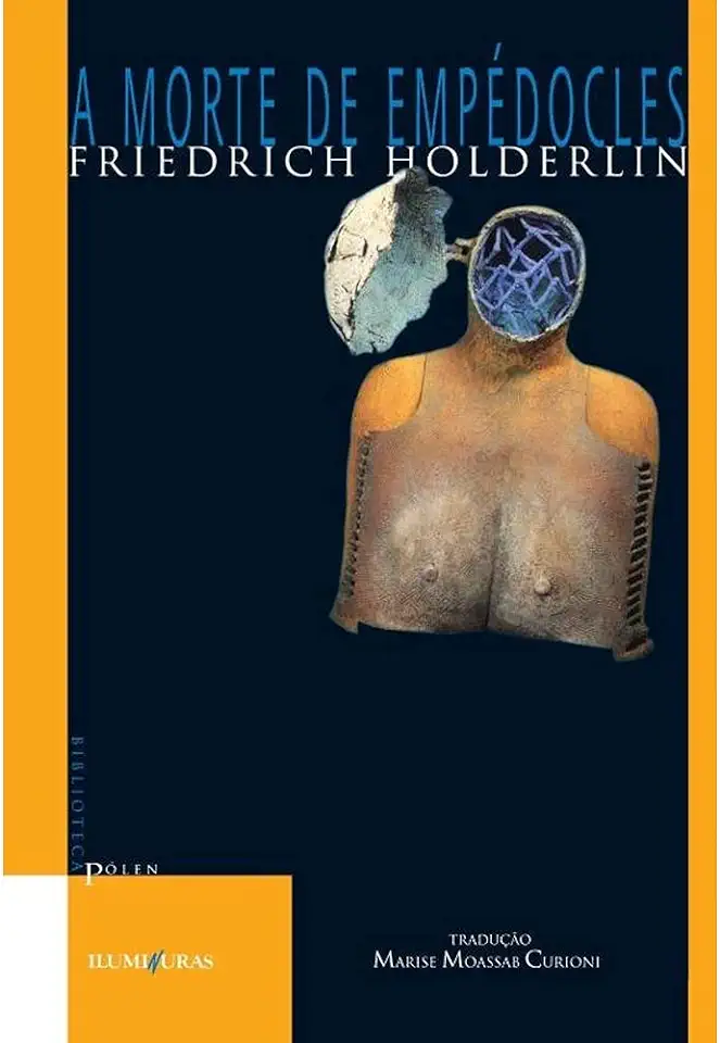 Capa do Livro A Morte de Empédocles - Friedrich Holderlin