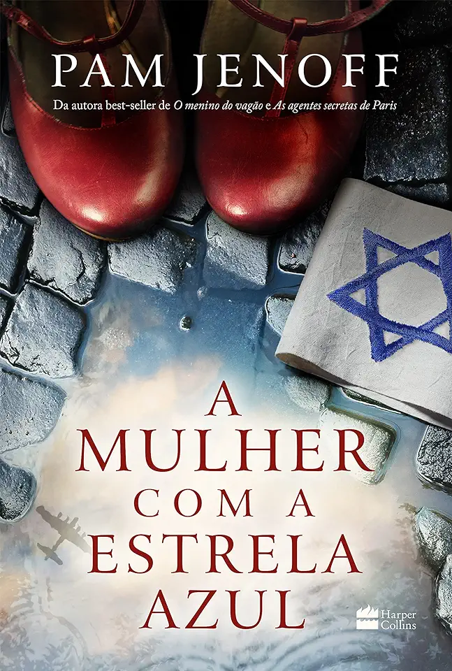 Capa do Livro A Mulher Com A Estrela Azul - Jenoff, Pam