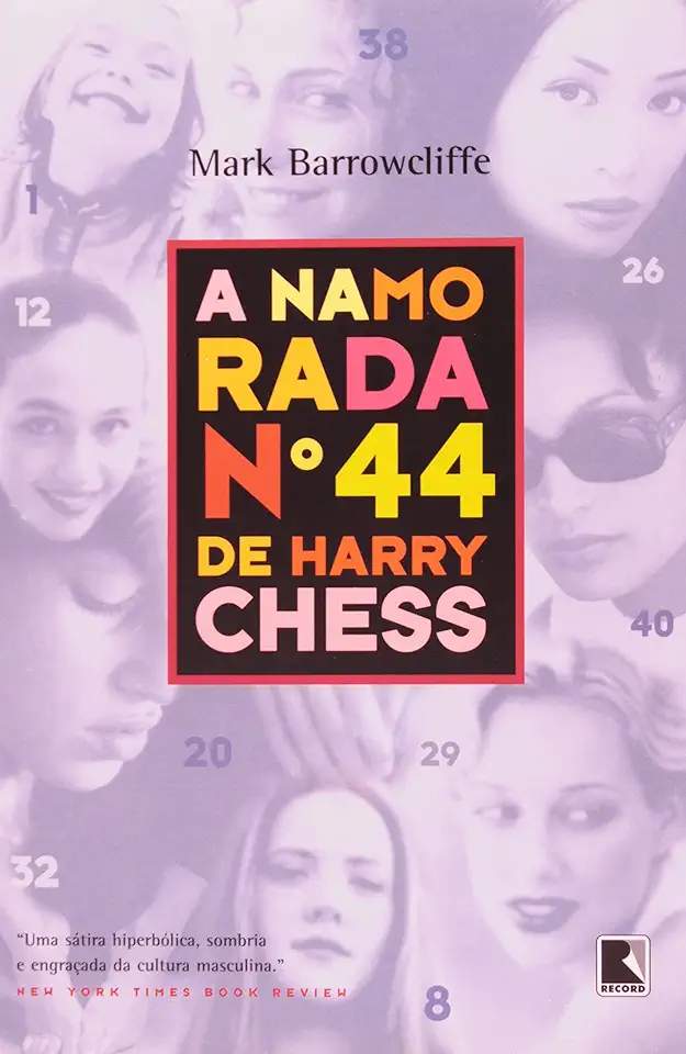 Capa do Livro A Namorada Nº 44 de Harry Chess - Mark Barrowcliffe