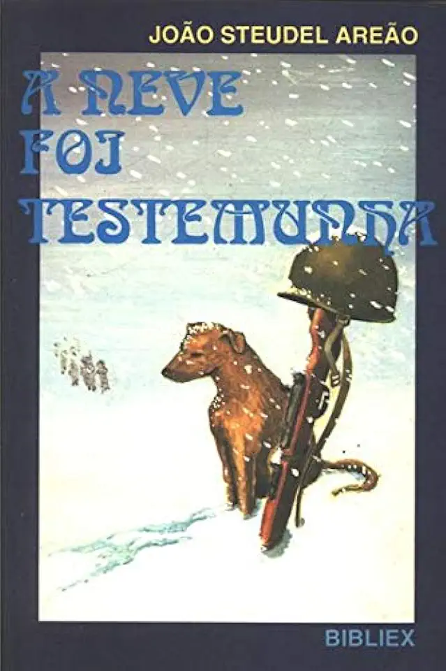 Capa do Livro A Neve foi Testemunha - João Steudel Areão