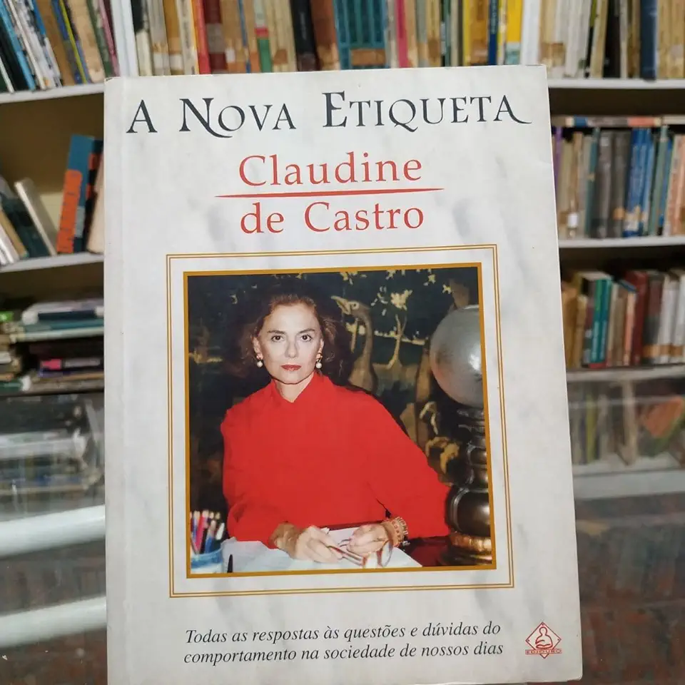 Capa do Livro A Nova Etiqueta - Claudine de Castro